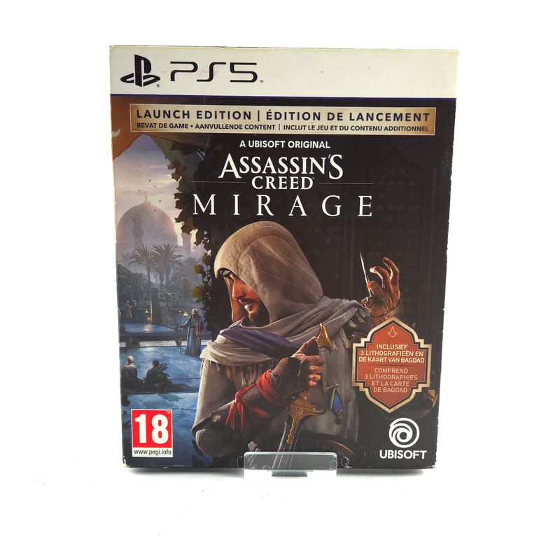 Playstation 5 Game: assassins creed mirage launch edition