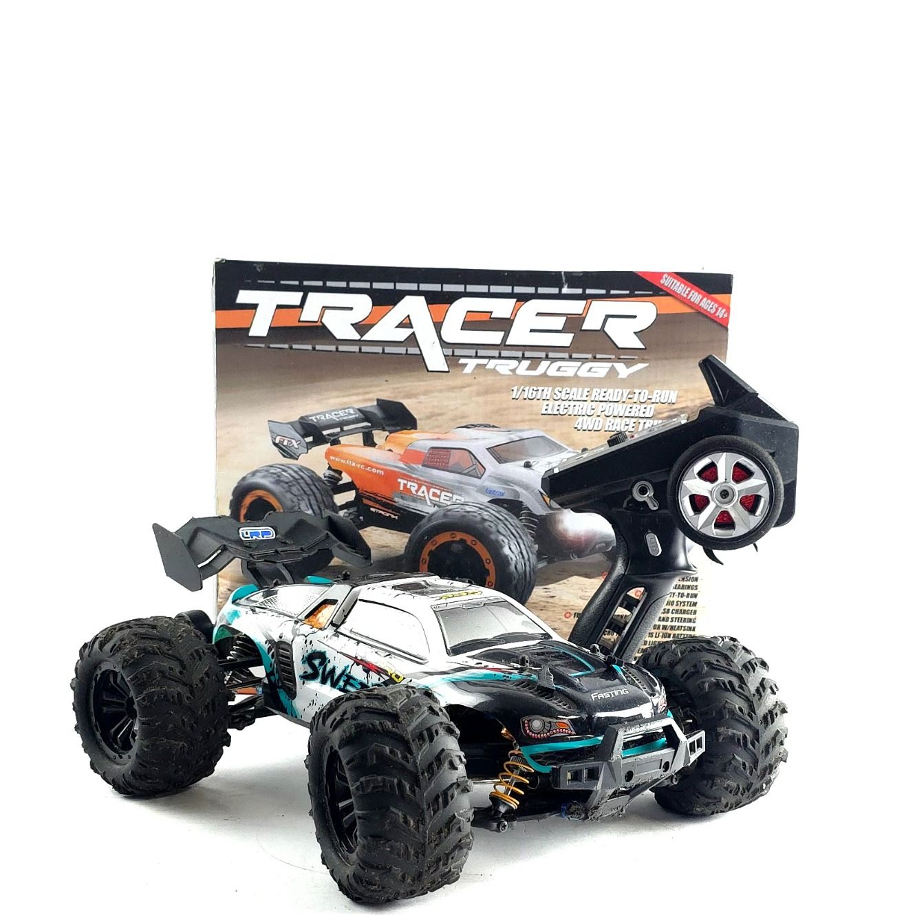 Tracer Truggy RC Auto, Incl. Doos | In Nette Staat