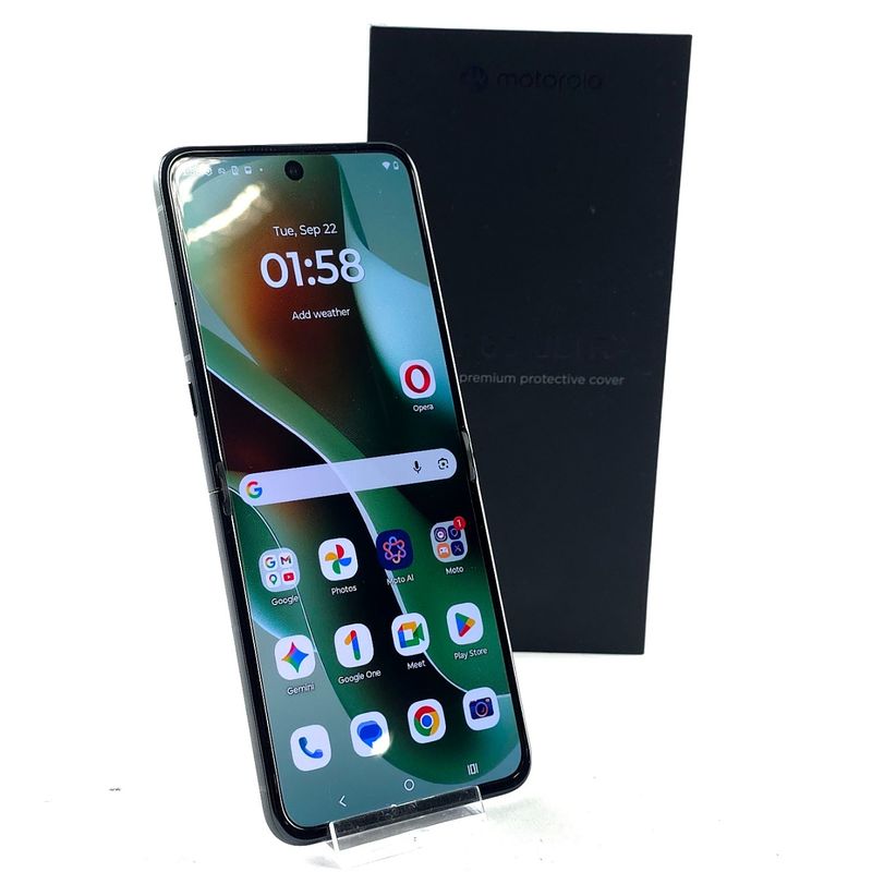 Motorola Razr 60 Ultra, 512GB, Zwart/Black, Krasvrij | ZGAN