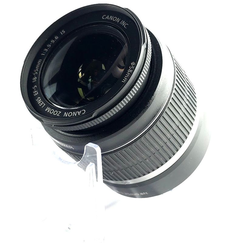 Canon, EFS, 18-55MM, Zoomlens, Zwart/Black | Netjes