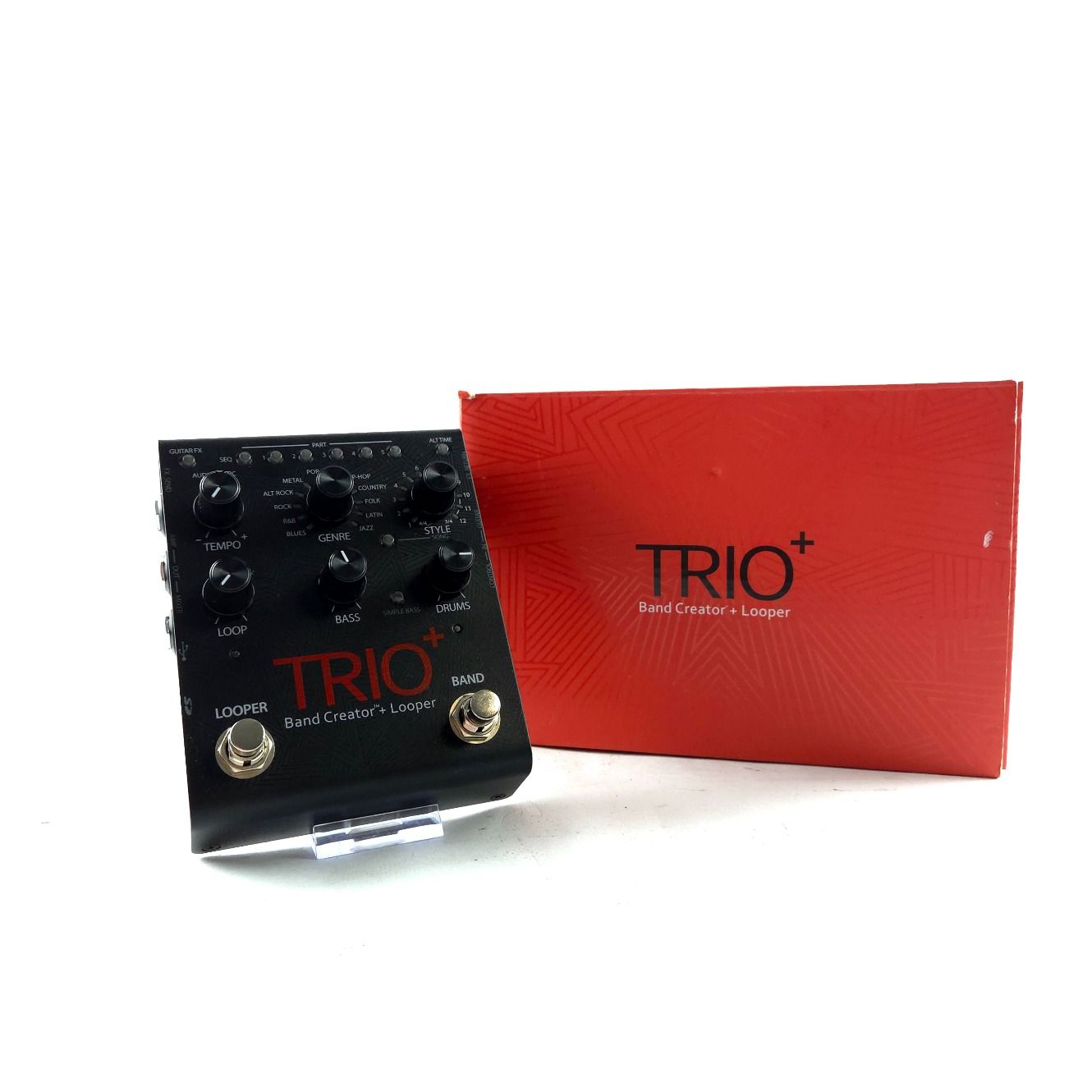 Digitech TRIO+ Band Creator, Loop Pedaal | ZGAN
