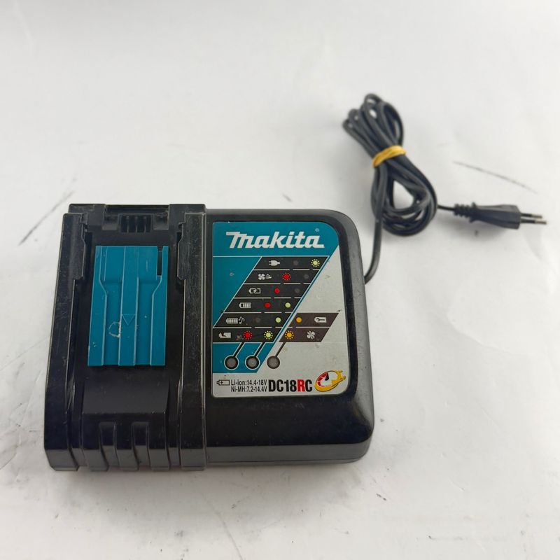Makita, DC18RC, 18v, Acuulader, Zwart/Black | Netje
