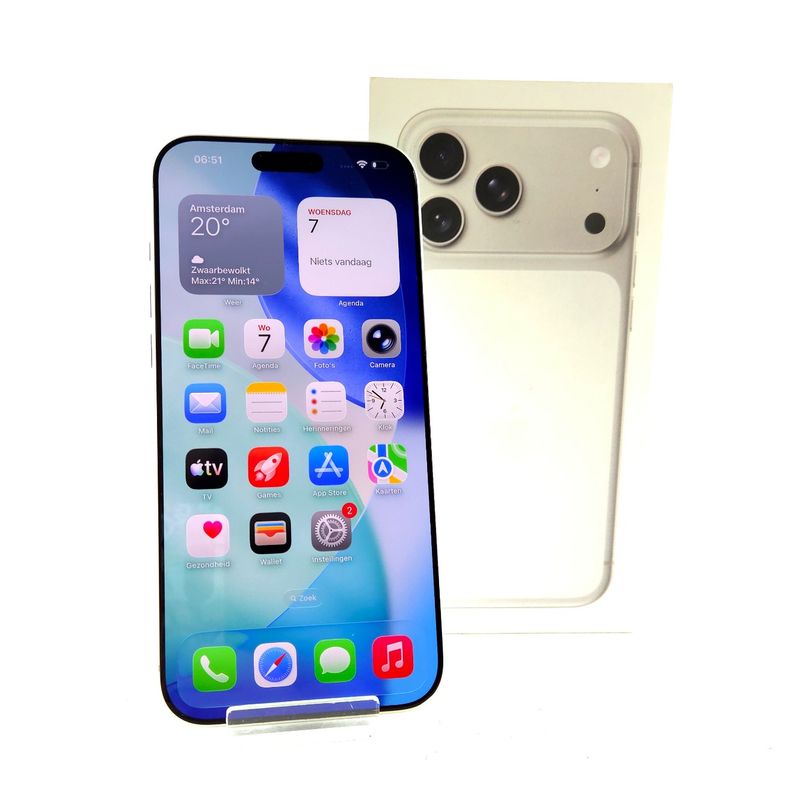 Apple iPhone 17 Pro Max, 256GB, 100%, Krasvrij,  | ZGAN