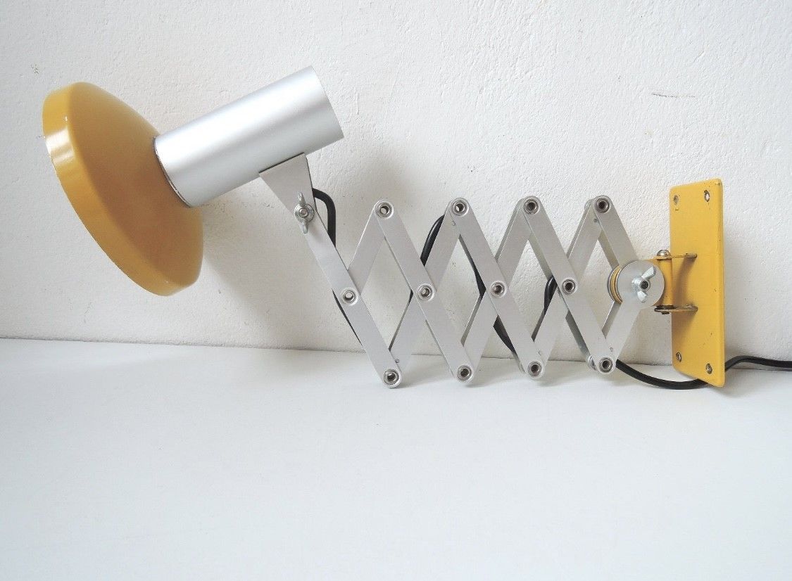 Scherenlampe / Wandlampe Original 70er Jahre