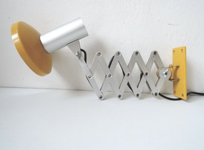 Scherenlampe / Wandlampe Original 70er Jahre