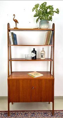 Wunderschönes Teak Leiterregal / Highboard / Bücherregal