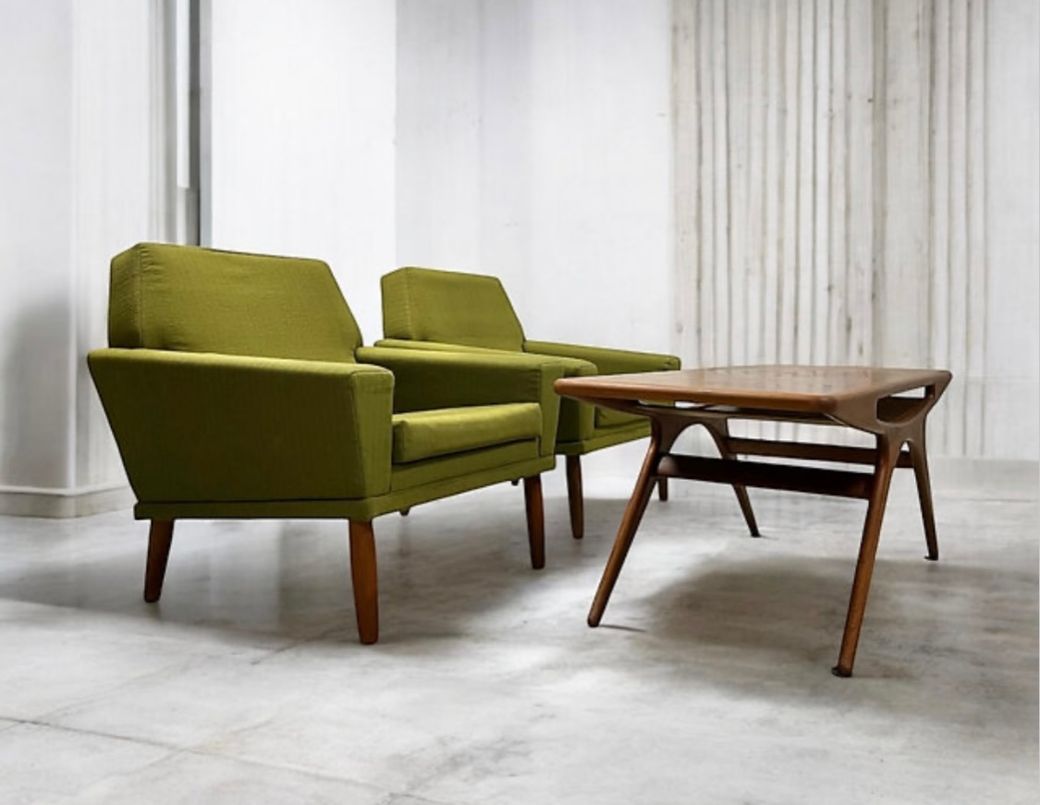 Tolle Mid Century Lounge Chairs 70er Jahre