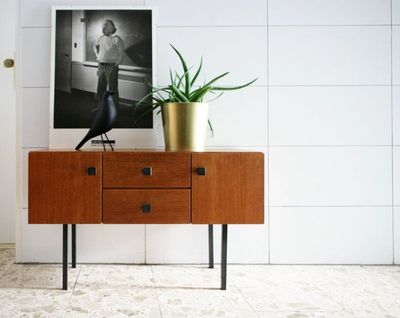 Mid Century Kommode/ Beistellkommode