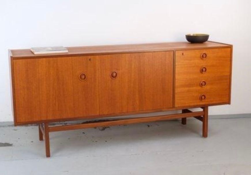 Mid Century Teak Sideboard, Made in Sweden