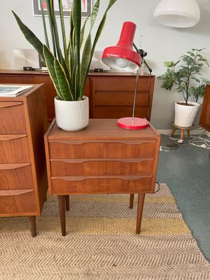 Mid Century Teak Schubladen-Kommode, danish