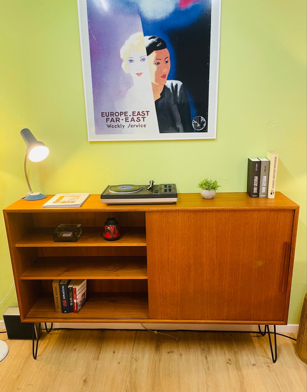 Danish Mid Century Teak Highboard/Sideboard