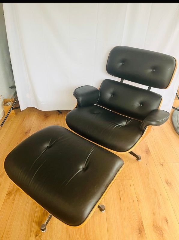 Eames Lounge Chair &amp; Ottoman, Premium Replica