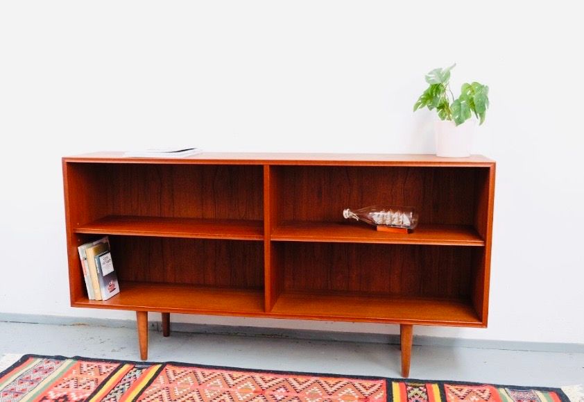 Mid Century Teak Regal/Kommode, gelabelt