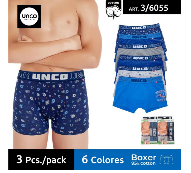BOXER SIN COSTURA ALGODÓN NIÑO