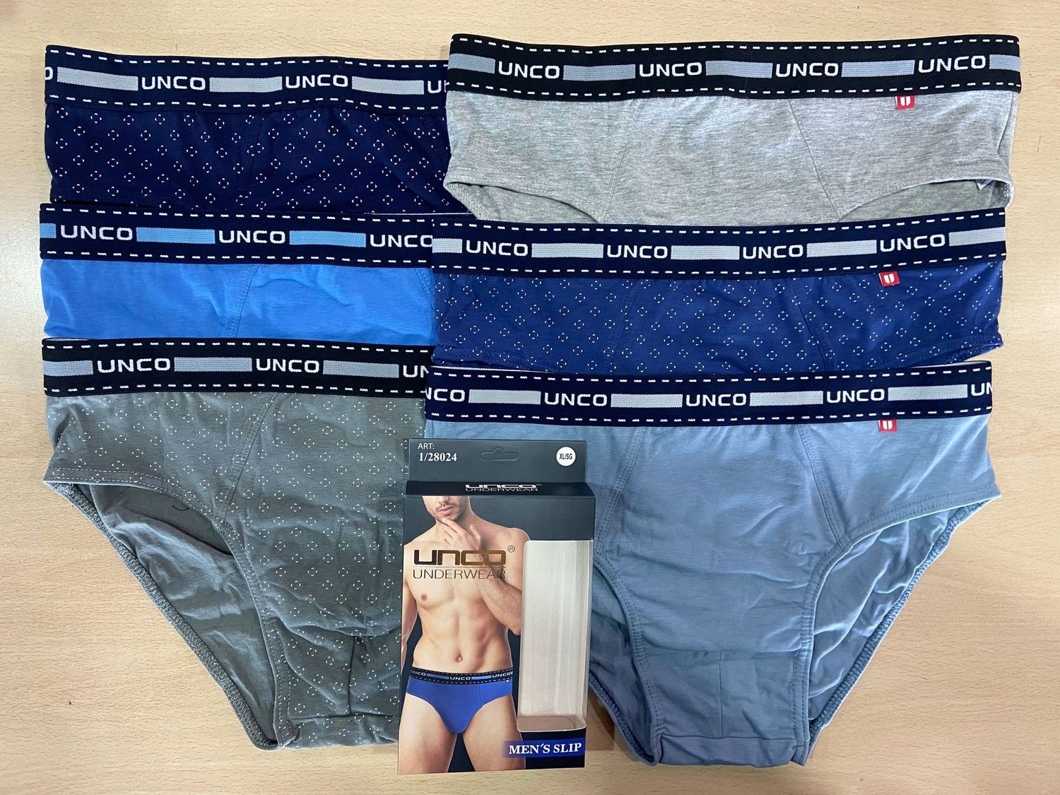 Slip unco algodón