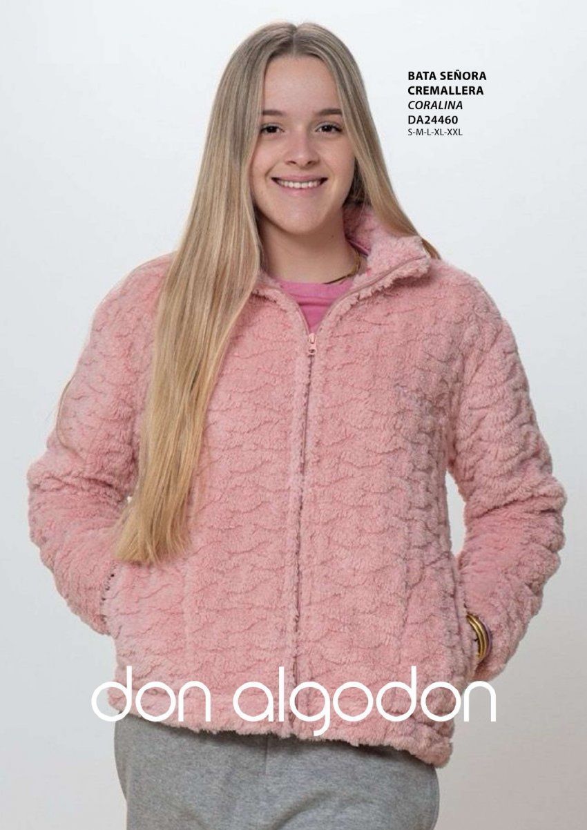 BATA CORTA DE MUJER DON ALGODON