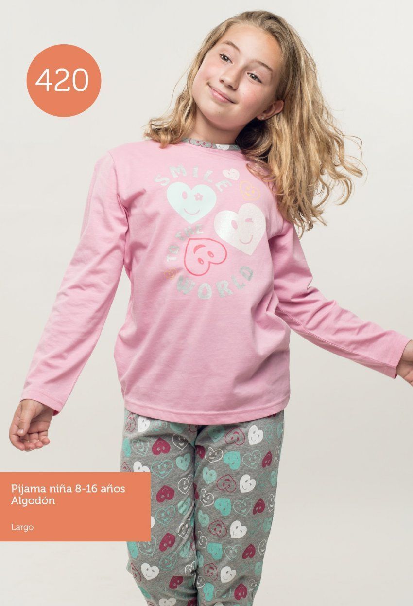 PIJAMA DE NIÑA KINANIT 420