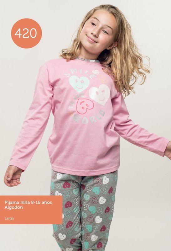 PIJAMA DE NIÑA KINANIT 420