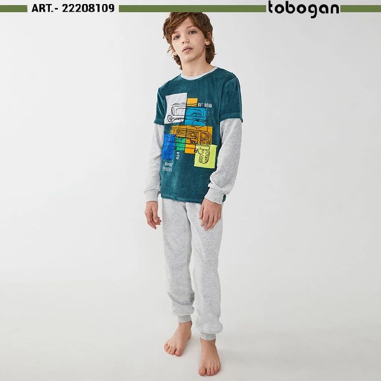 PIJAMA DE NIÑO TOBOGAN