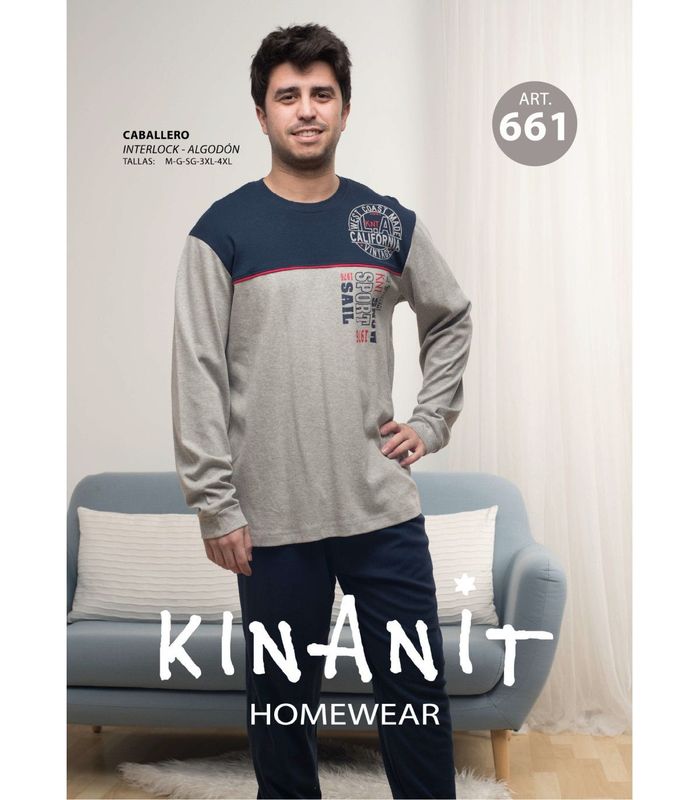 PIJAMA DE ALGODON KINANIT 661
