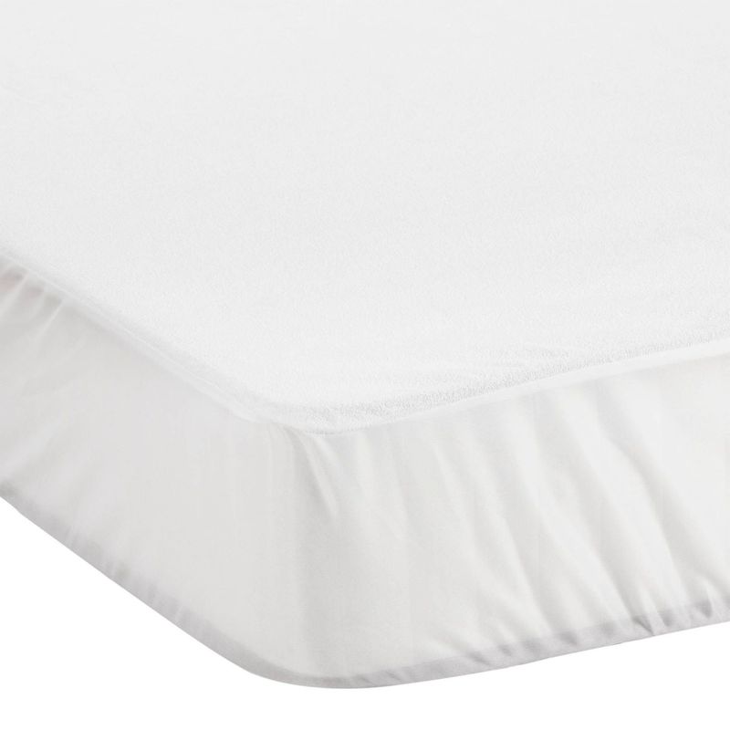 Protector de colchón transpirable e impermeable rizo 100% algodón