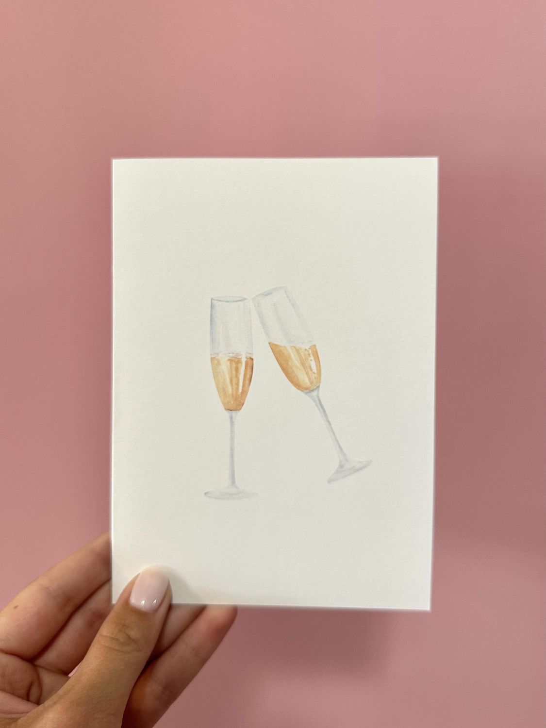 Champagne Cheers Greeting Card