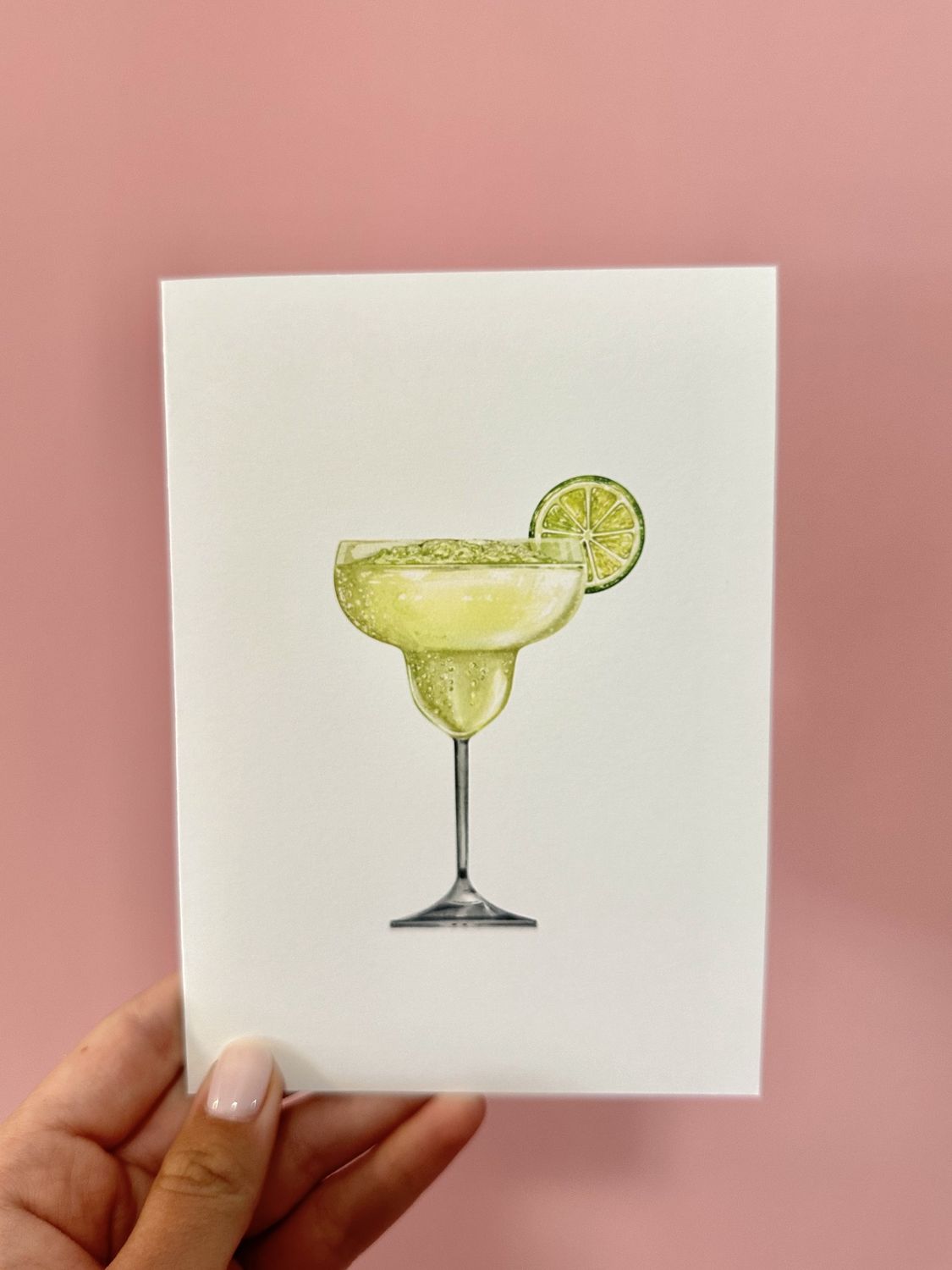 Margarita Greeting Card