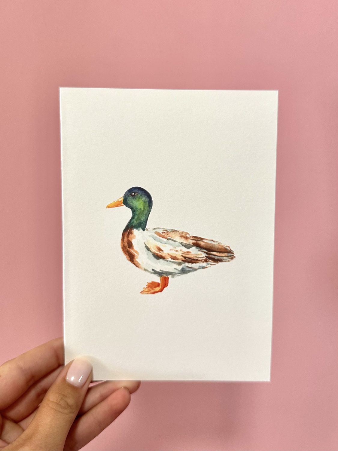 Lucky Duck Greeting Card