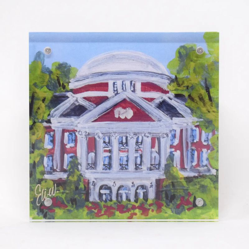 Meredith College Acrylic Block