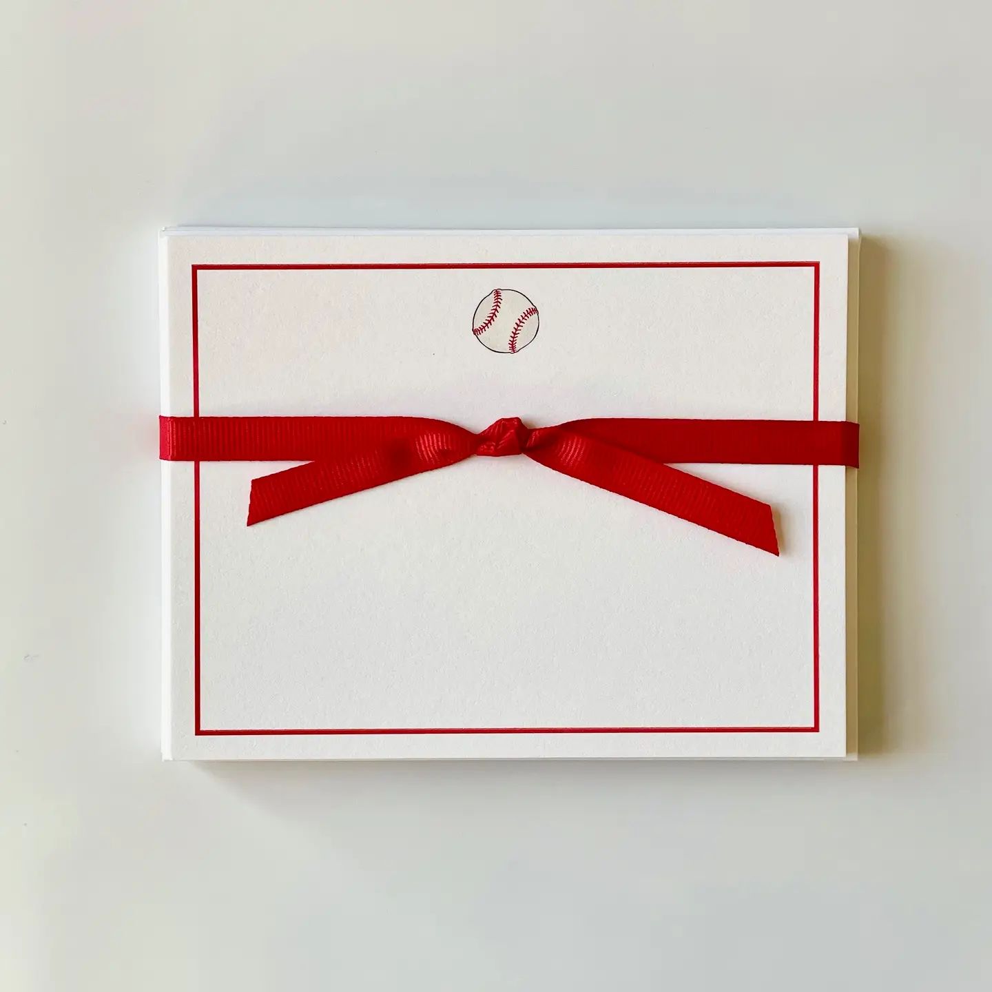 Baseball - Flat Notecards