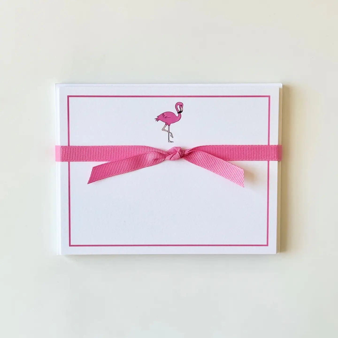Flamingo - Flat Notecards