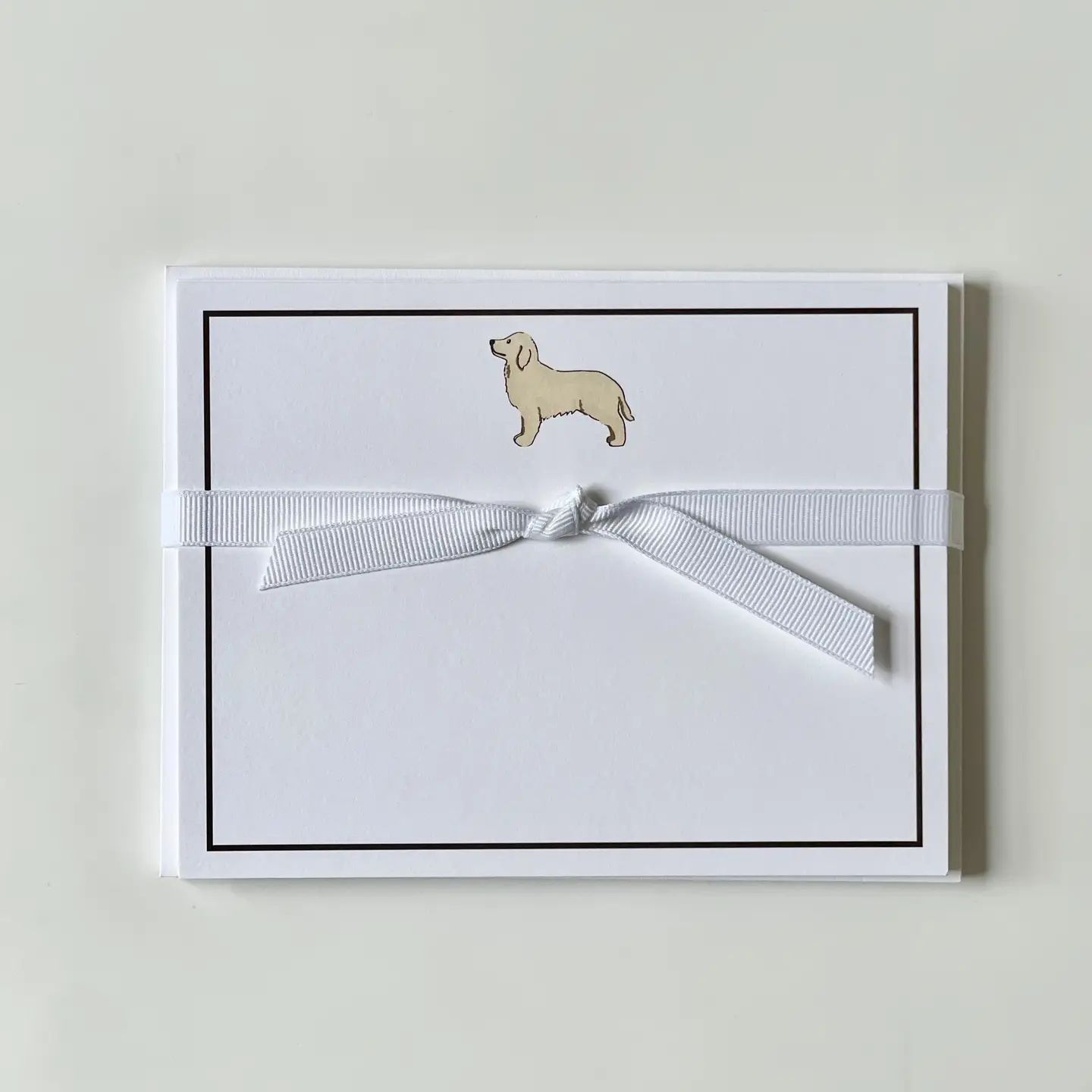 Golden Retriever - Flat Notecards