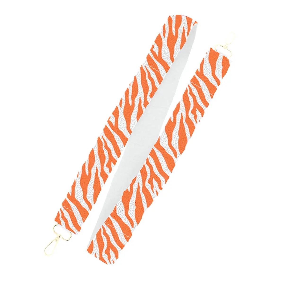 Orange Tiger Stripe Strap