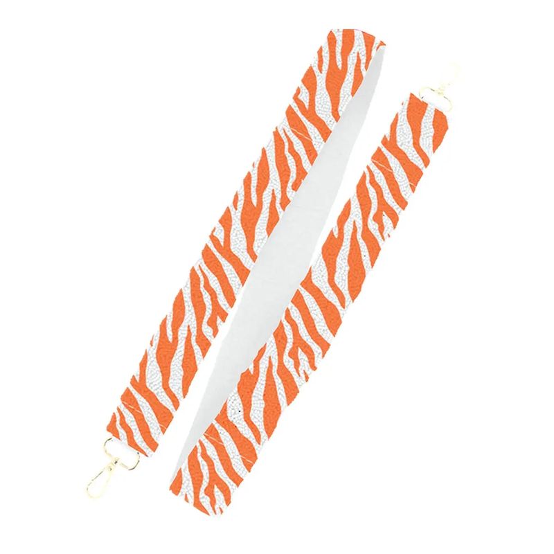 Orange Tiger Stripe Strap