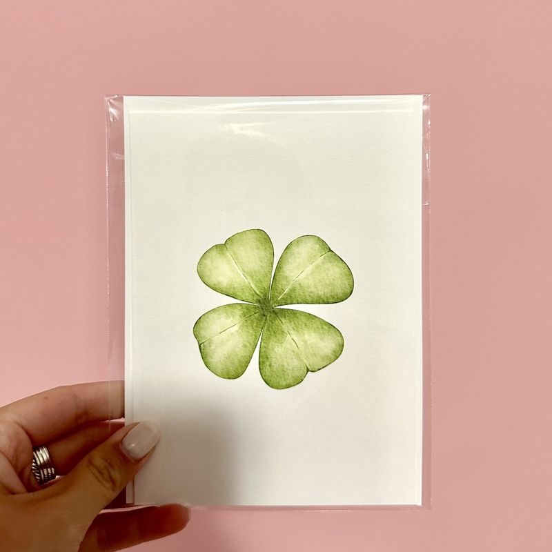 Lucky Greeting Card