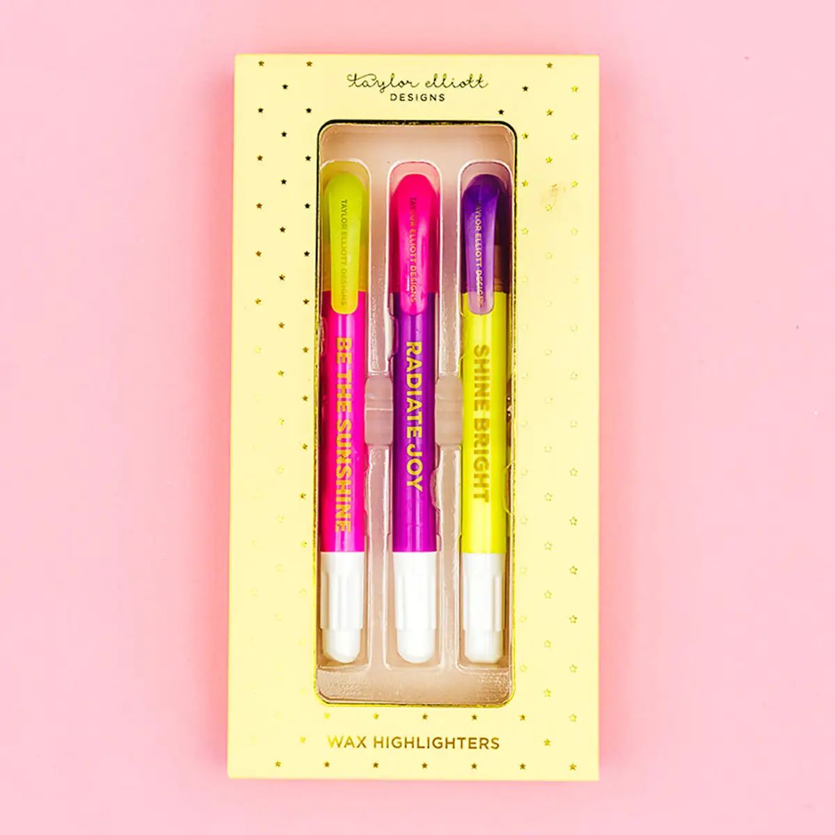 Wax Highlighter Set - 3 Pack