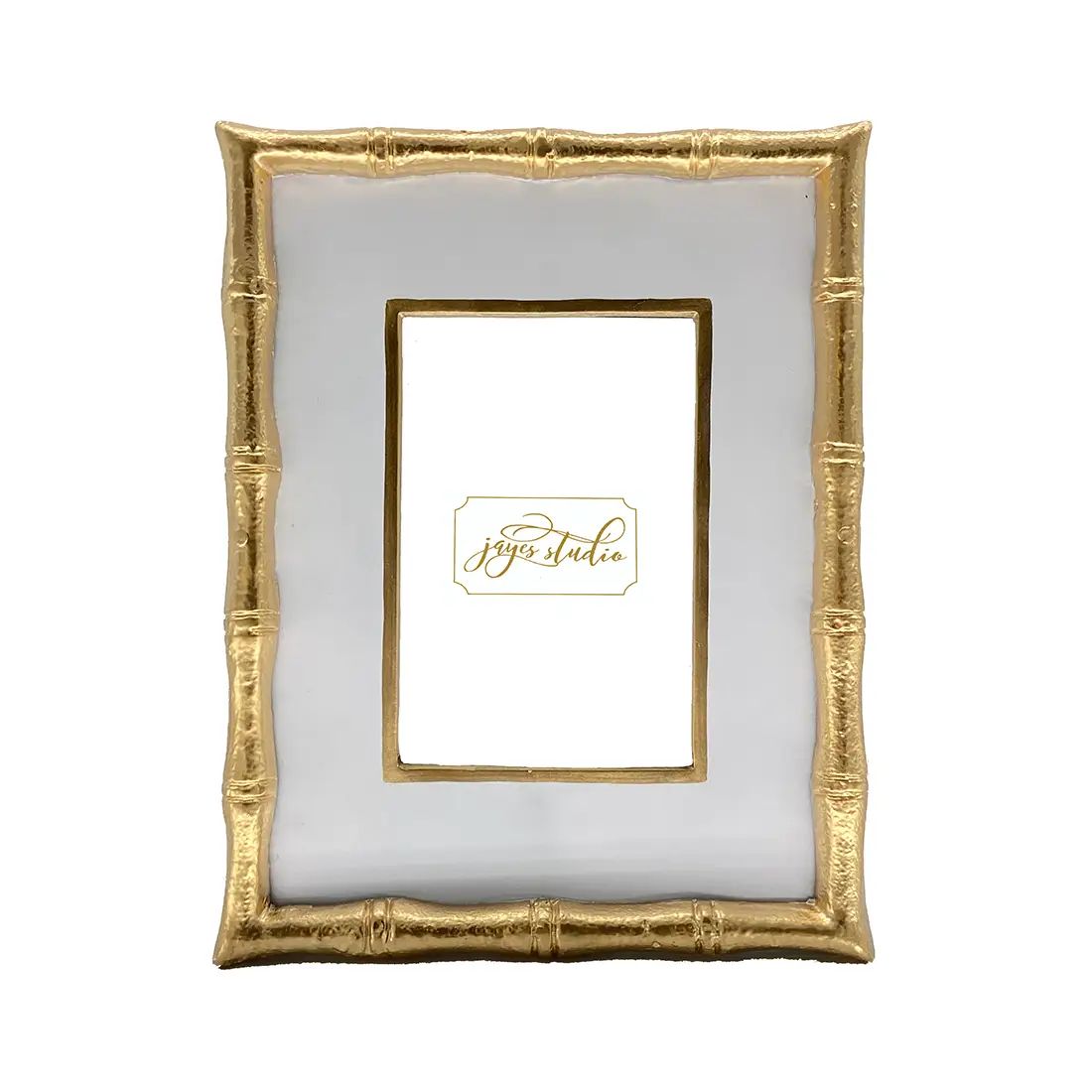 Gracie Bamboo Frame - White