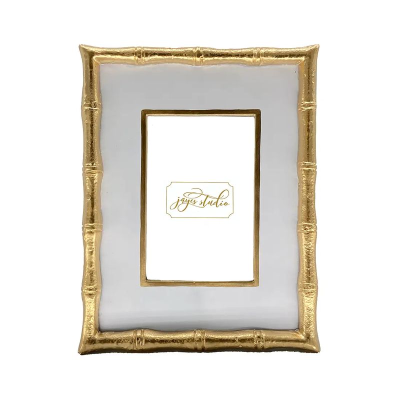 Gracie Bamboo Frame - White