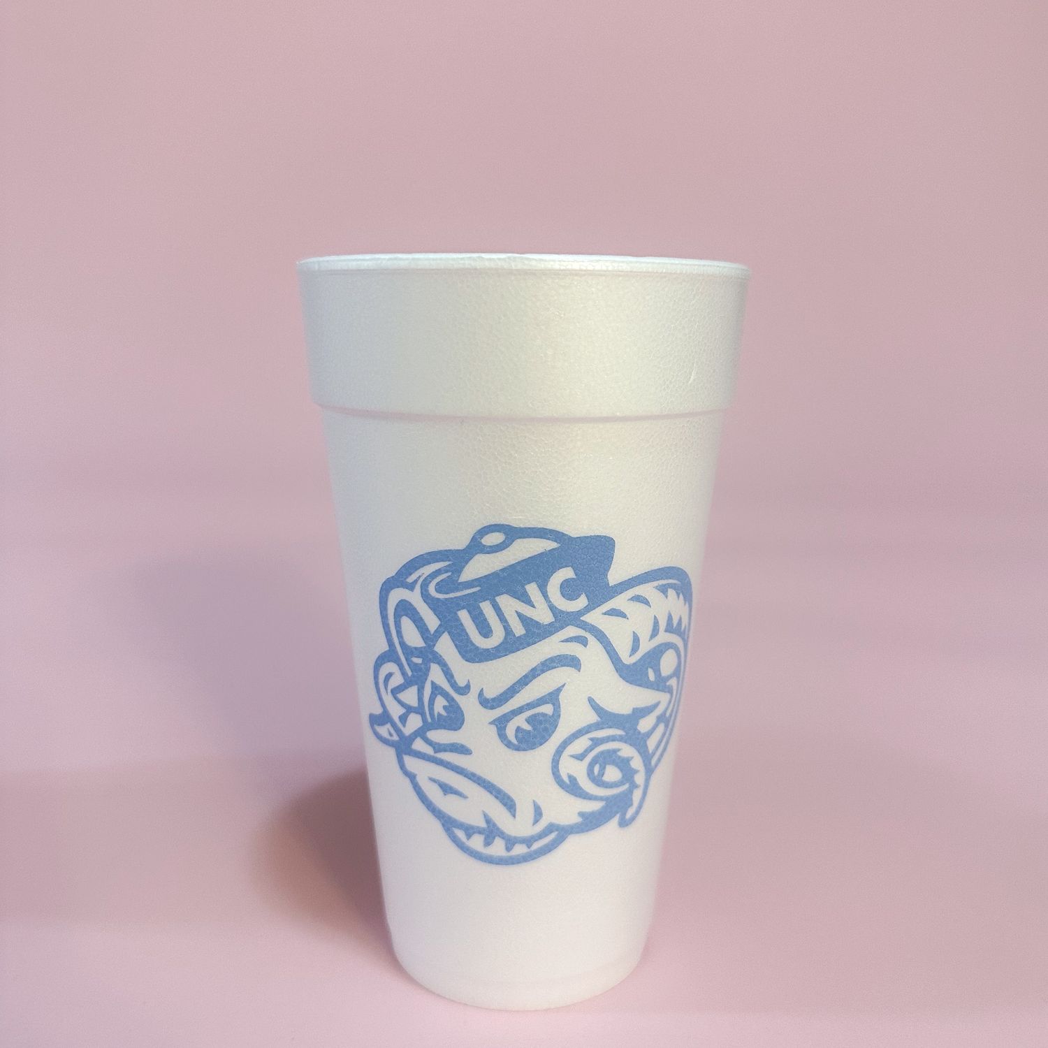 Tar Heel Styrofoam Cups