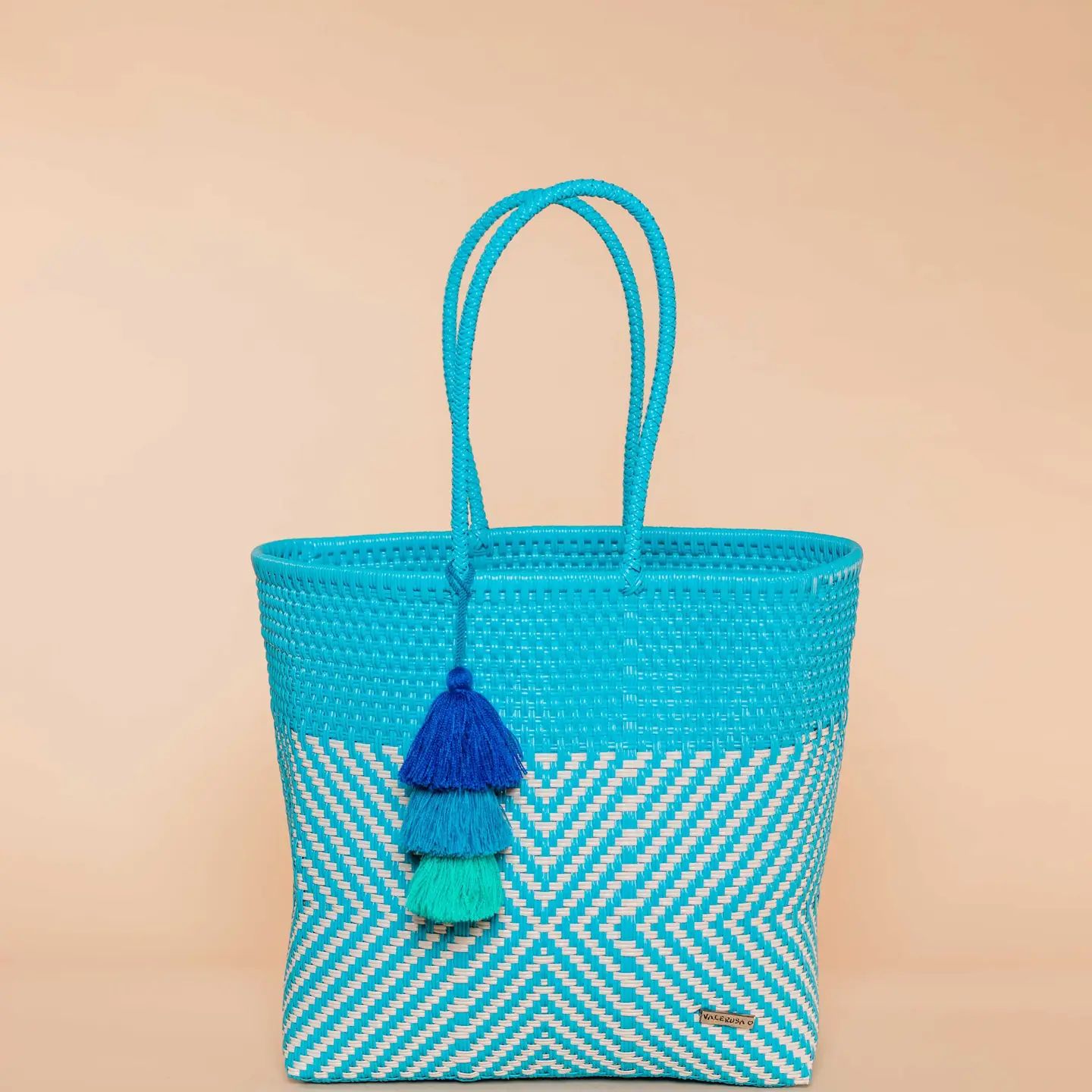 Aqua Playera Tote