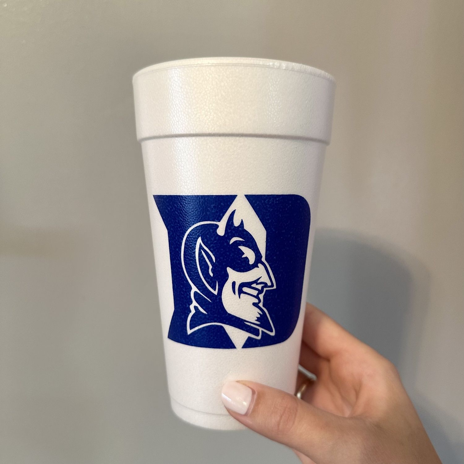 Duke Styrofoam Cups