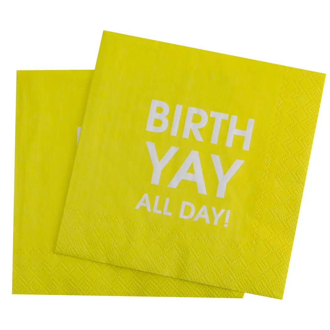 BirthYAY Cocktail Napkins