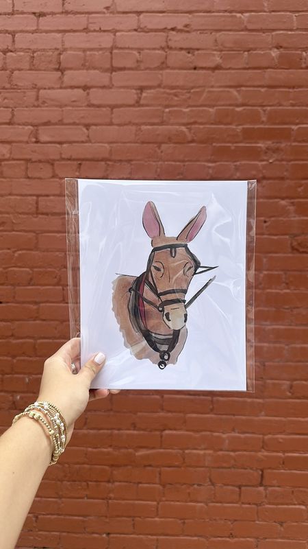 Mule Art Print