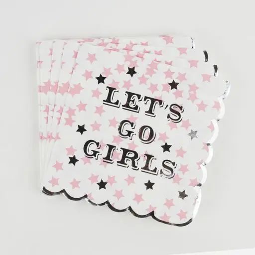 Let's Go Girls Napkins