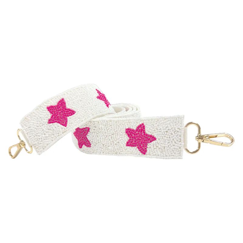 Hot Pink Star Crossbody Strap