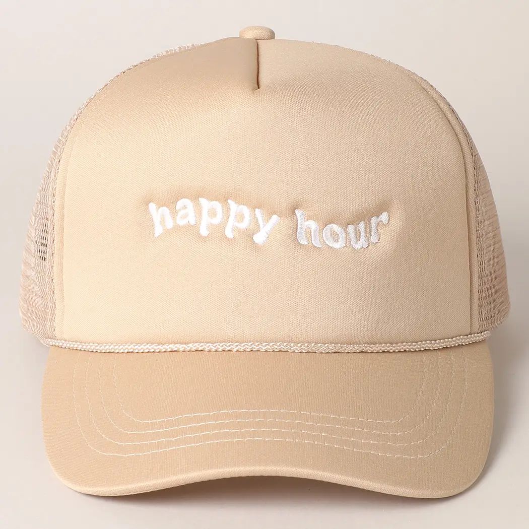 Happy Hour Trucker Hat