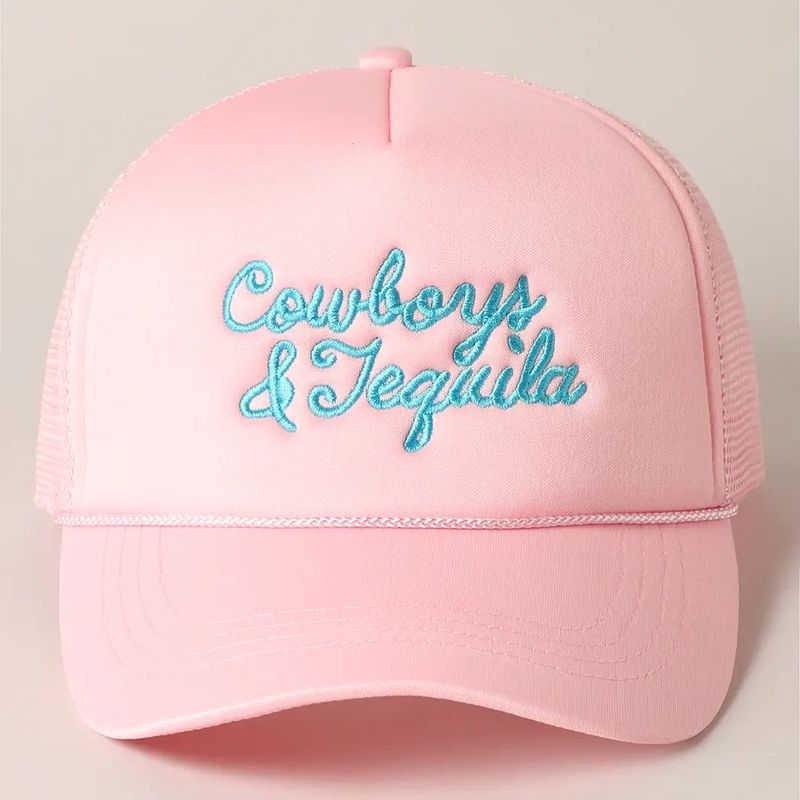 Cowboys&amp;Tequila Trucker Hat