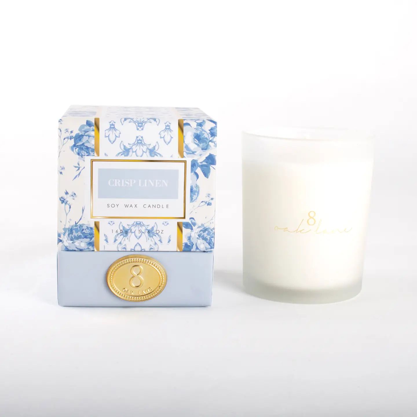 Crisp Linen Soy Candle