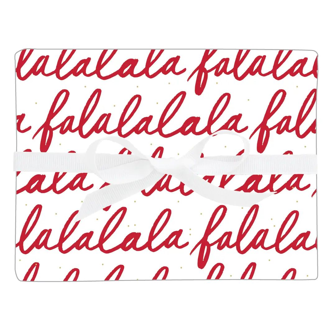 Falalala Wrapping Paper