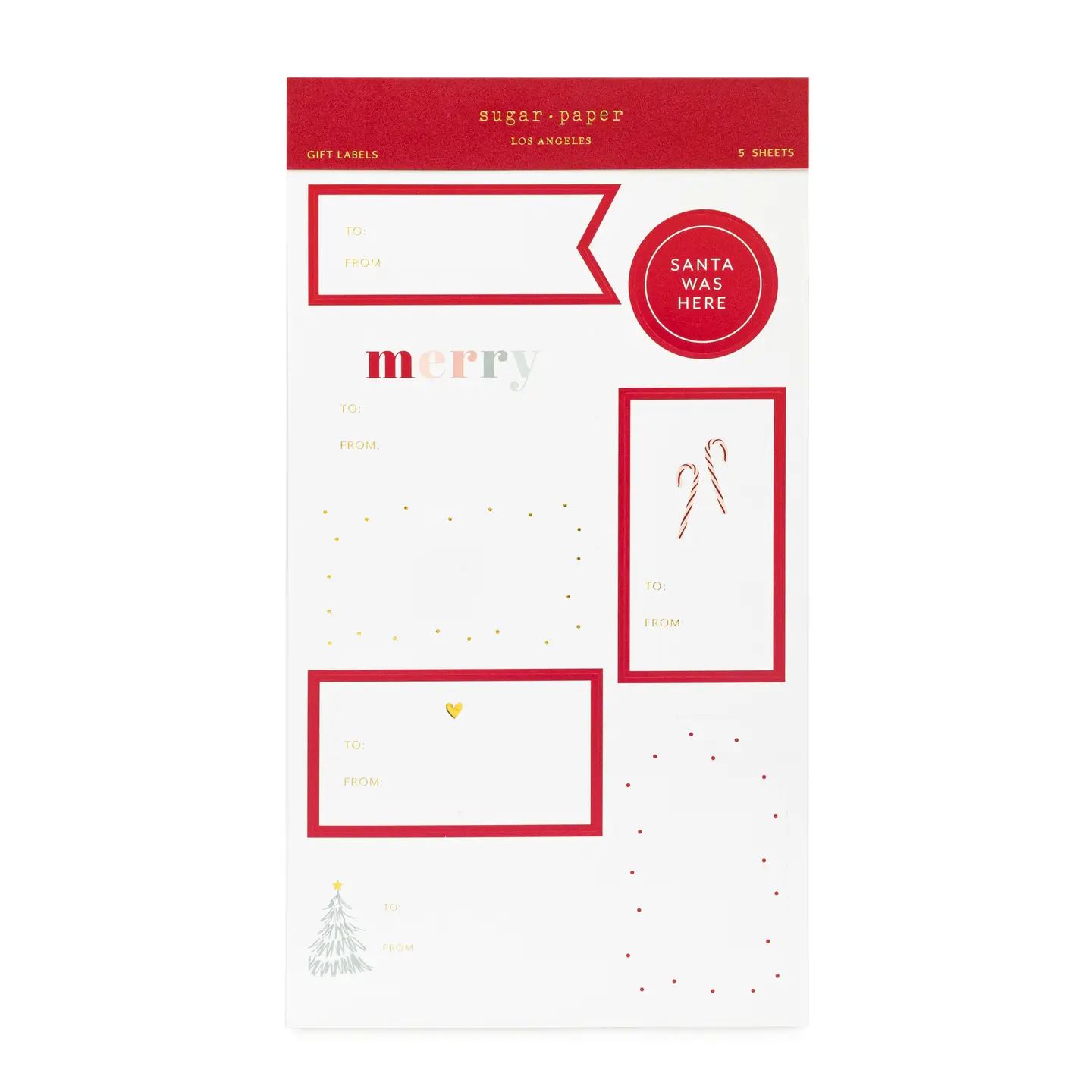 Gift Sticker Sheets